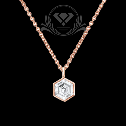 Rose Gold Lab-Grown Diamond Pendant