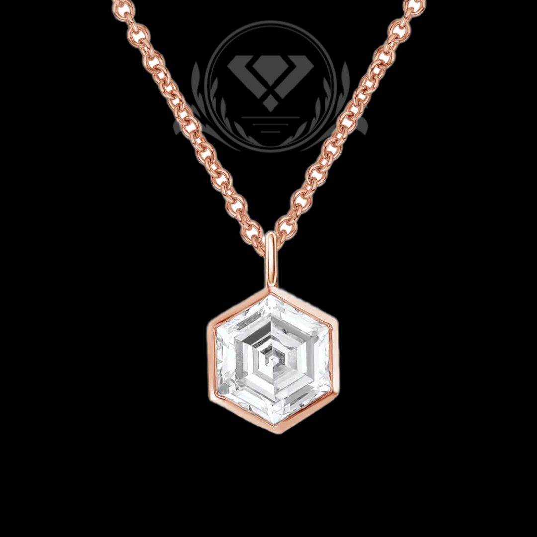 Rose Gold Lab-Grown Diamond Pendant