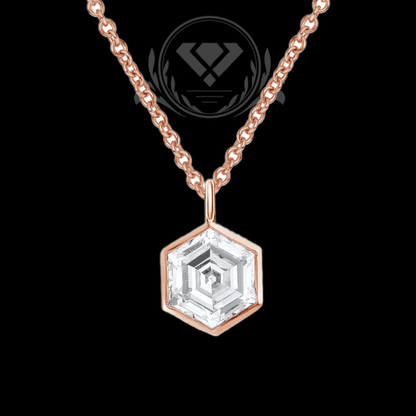 Rose Gold Lab-Grown Diamond Pendant