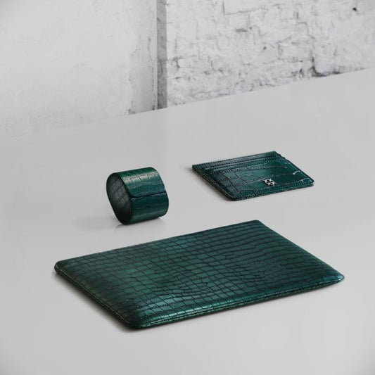 DW DESIGNS X ETIER. PREMIUM TRAVEL SET - Rolex Green