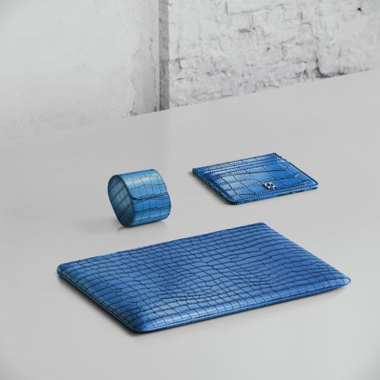 DW DESIGNS X ETIER. PREMIUM TRAVEL SET - Blue